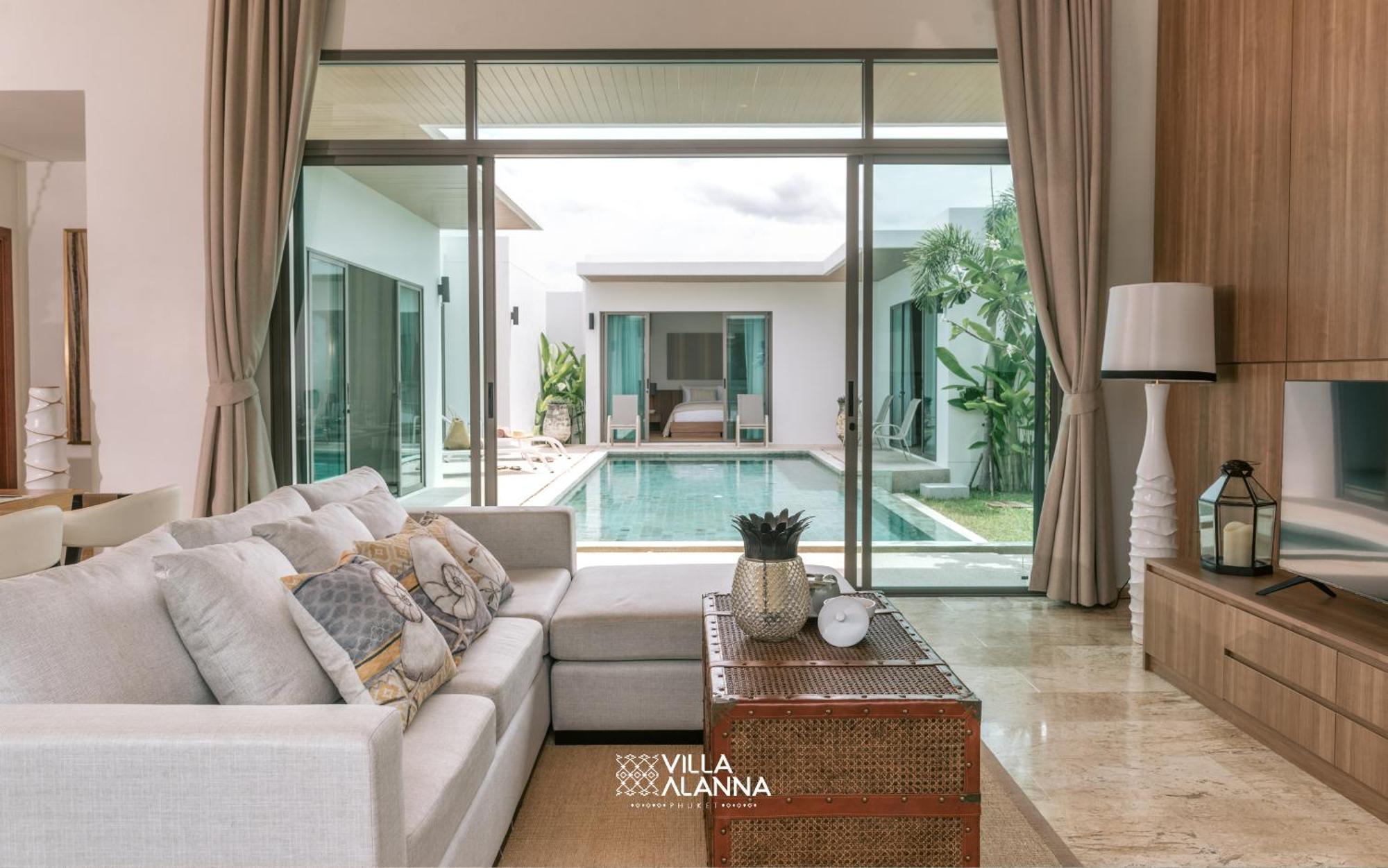 Villa Alanna Phuket Pantai Bang Tao Bagian luar foto